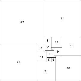 [49 41][8 12 21][41 9 7][3 9][2 8][11][2 28][5 5][21]